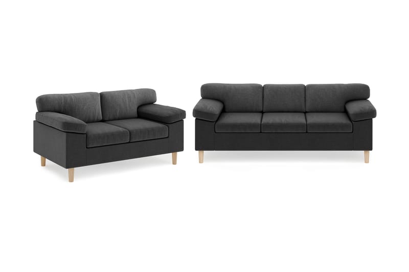 Askerod Sofagruppe 3-personers Sofa + 2-personers Sofa - Grå - Møbler - Sofaer - Sofagrupper