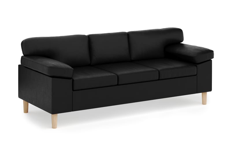 Askerod Sofagruppe 3-personers Sofa + 2-personers Sofa - Sort - Møbler - Sofaer - Sofagrupper