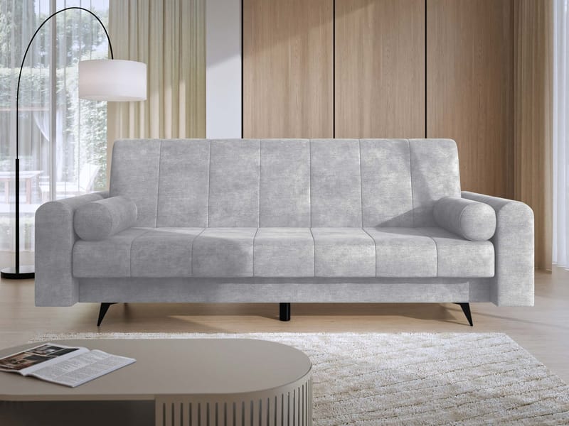 Aurvin 3-personers sovesofa - grå - Møbler - Sofaer - Sovesofaer