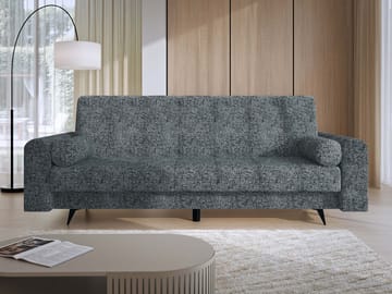 Aurvin 3-personers sovesofa - grå - Møbler - Sofaer - Sovesofaer