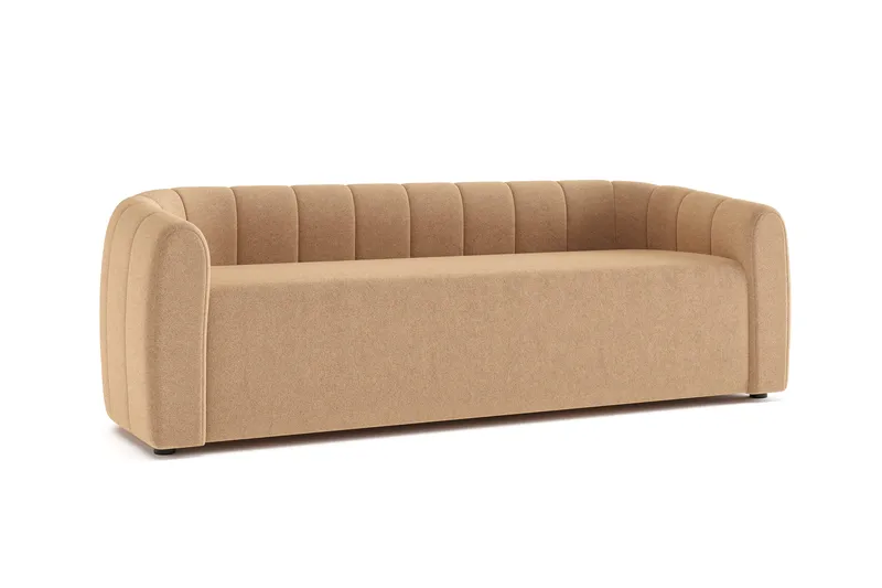 Avadala 3-personers Sofa - Brun - Møbler - Sofaer - 3 personers sofa