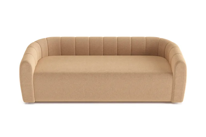 Avadala 3-personers Sofa, Brun