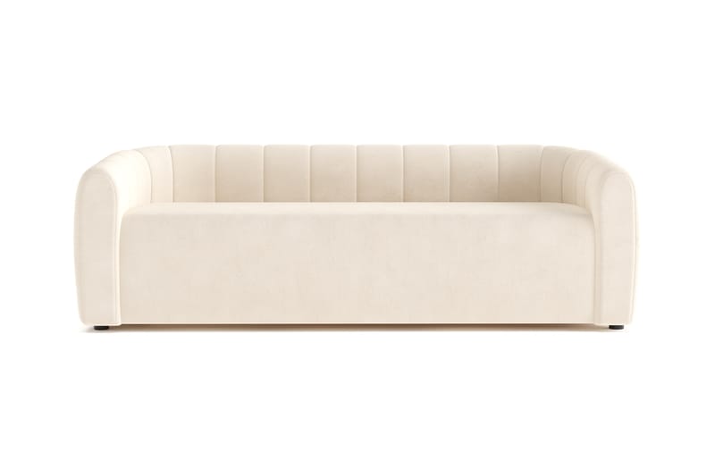 Avadala 3-personers Sofa - Beige - Møbler - Sofaer - 3 personers sofa