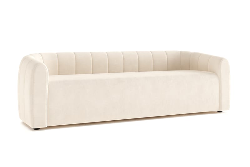 Avadala 4-personers Sofa - Beige - Møbler - Sofaer - 4 personers sofa