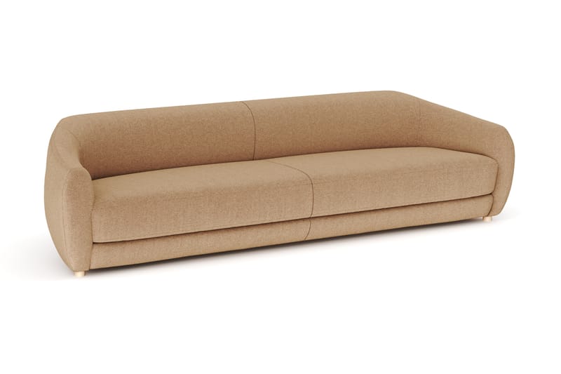 Axelfors 4-personers Sofa - Brun - Møbler - Sofaer - 4 personers sofa