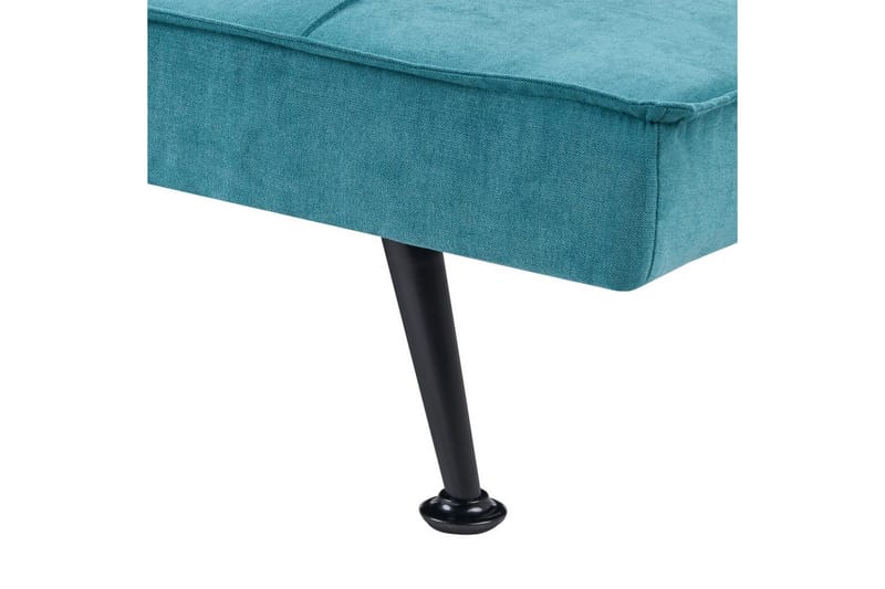 Bäddsoffa Beliani Hasle Blå, Svart blue - Blå - Møbler - Sofaer - Sovesofaer