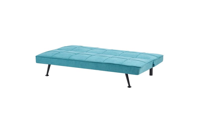 Bäddsoffa Beliani Hasle Blå, Svart blue - Blå - Møbler - Sofaer - Sovesofaer