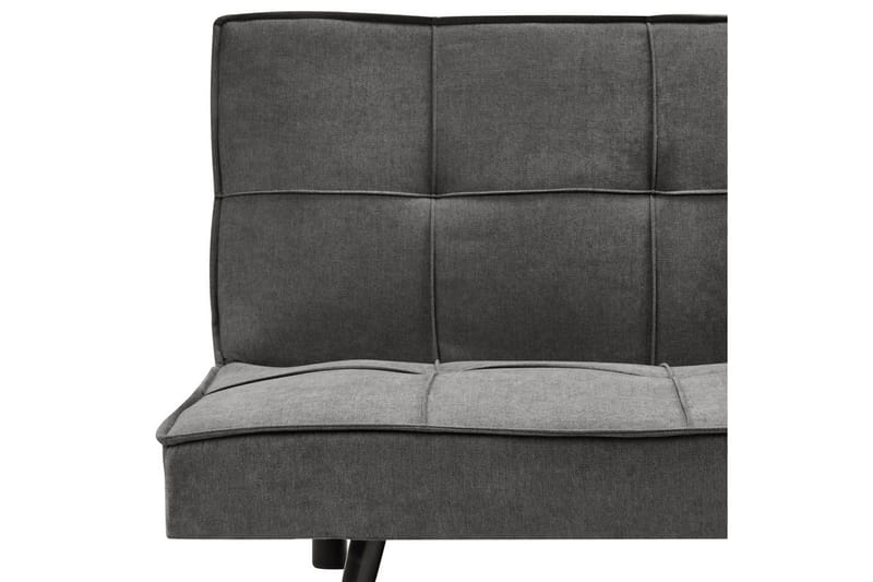 Bäddsoffa Beliani Hasle Blå, Svart NO_BRAND Grey||Black - Møbler - Sofaer - Sovesofaer