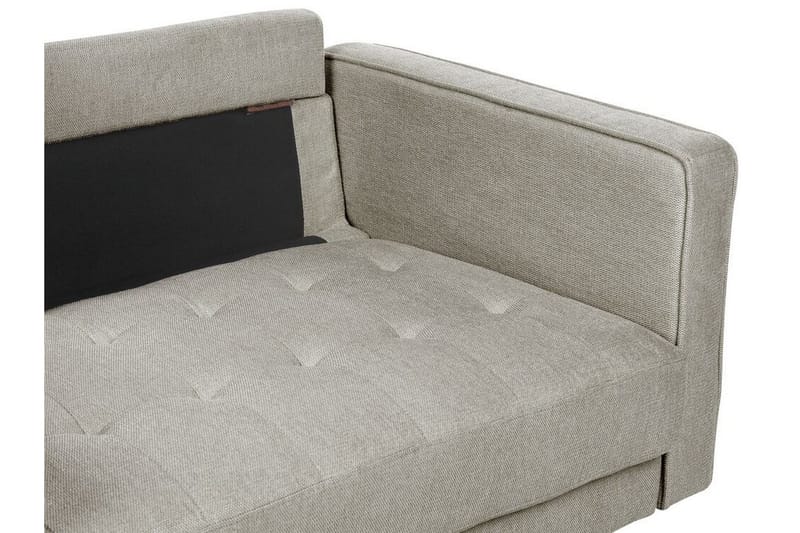 Babur Sofa 2-personers - Taupe/Mørkt træ - Møbler - Sofaer - 2 personers sofa