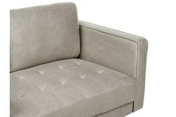 Babur Sofa 2-personers - Taupe/Mørkt træ - Møbler - Sofaer - 2 personers sofa