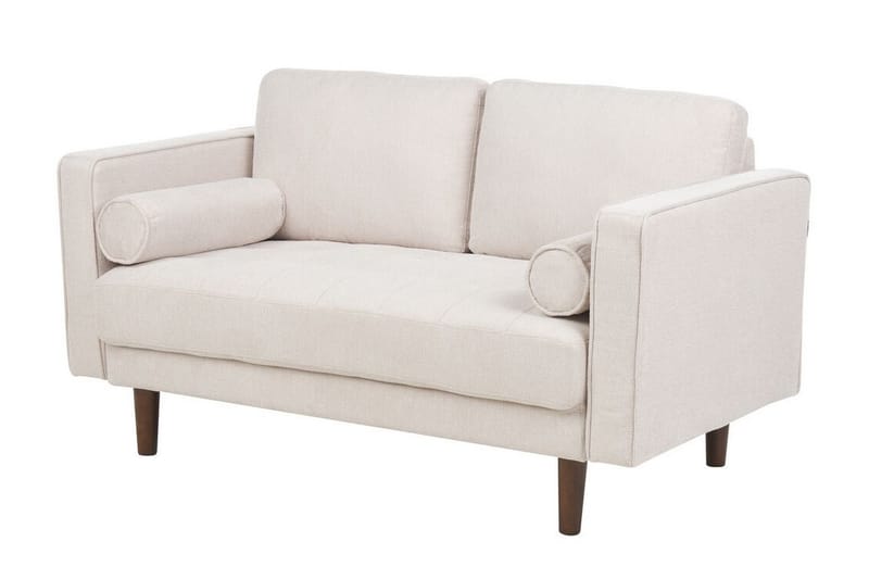 Babur Sofa 2-personers - Beige/Mørkt træ - Møbler - Sofaer - 2 personers sofa