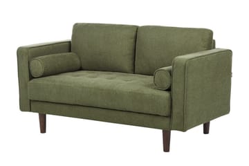 Babur Sofa 2-personers - Grøn/Mørkt træ - Møbler - Sofaer - 2 personers sofa
