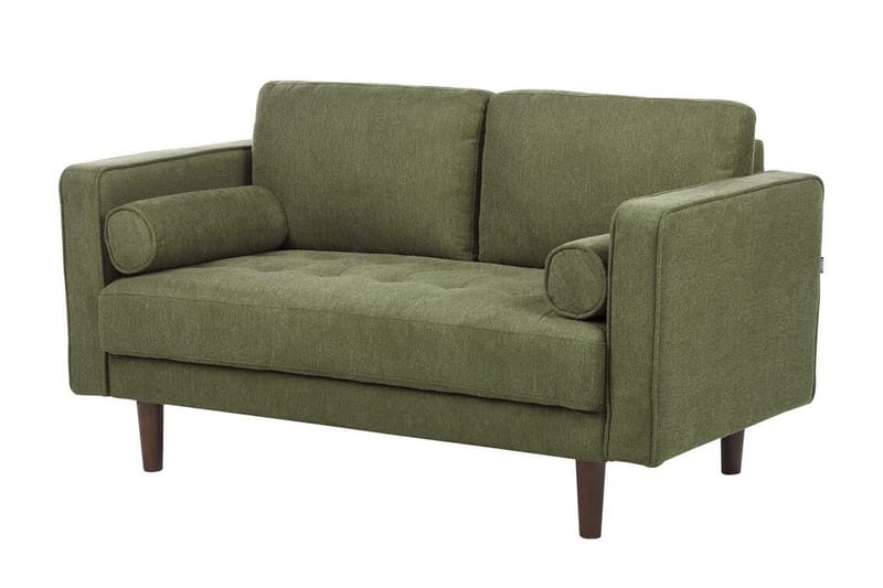 Babur Sofa 2-personers - Grøn/Mørkt træ - Møbler - Sofaer - 2 personers sofa