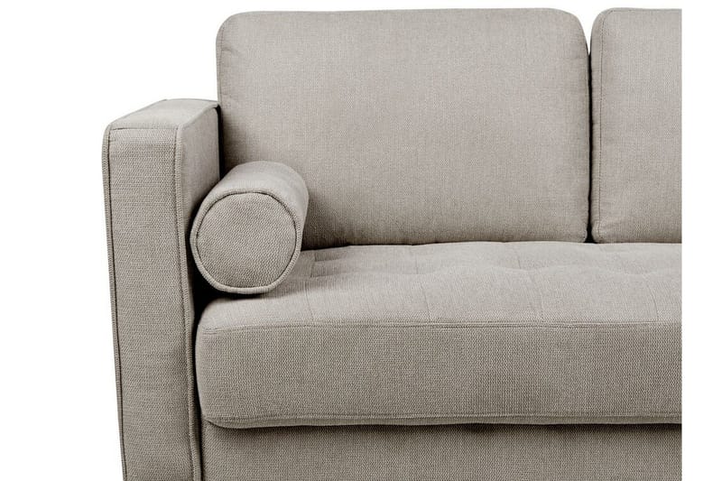 Babur Sofa 2-personers - Taupe/Mørkt træ - Møbler - Sofaer - 2 personers sofa