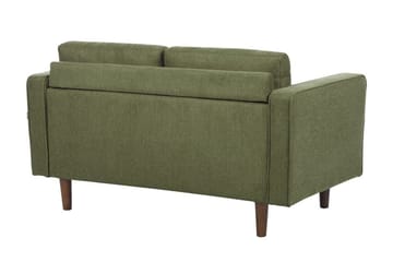 Babur Sofa 2-personers - Grøn/Mørkt træ - Møbler - Sofaer - 2 personers sofa