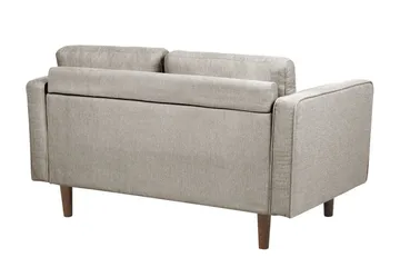 Babur Sofa 2-personers - Taupe/Mørkt træ - Møbler - Sofaer - 2 personers sofa