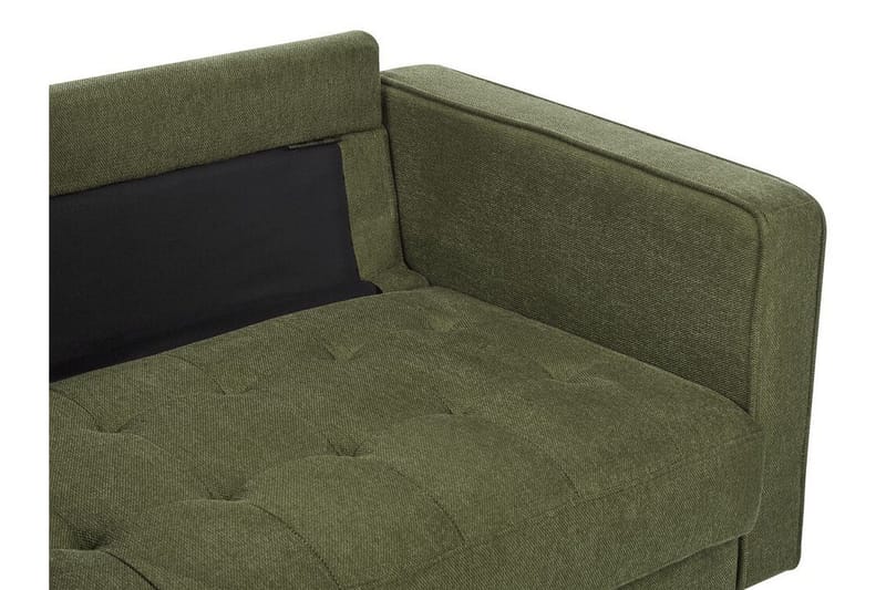 Babur Sofa 3-personers - Grøn/Mørkt træ - Møbler - Sofaer - 3 personers sofa