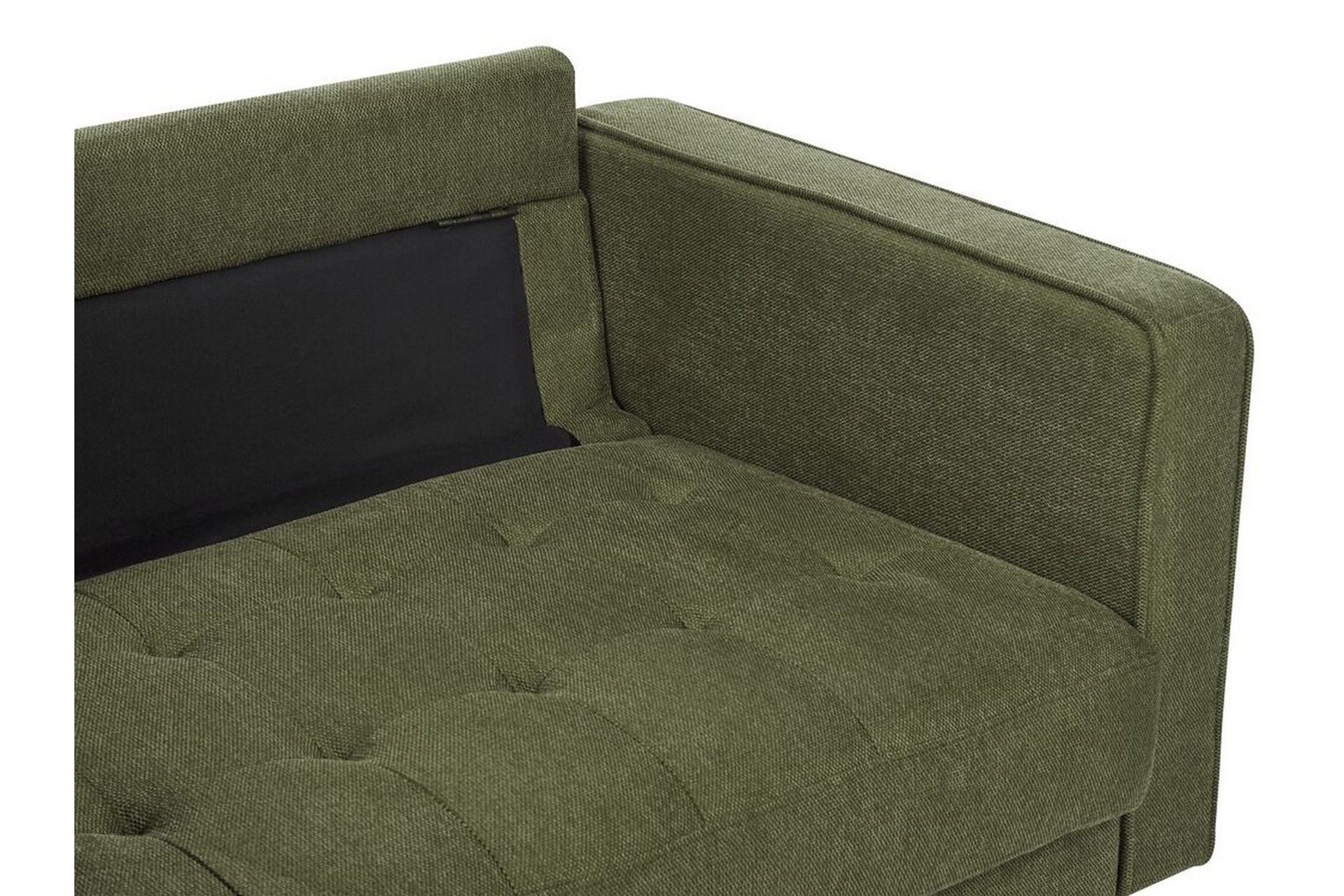 Babur Sofa 3-personers - Grøn/Mørkt træ - Møbler - Sofaer - 3 personers sofa