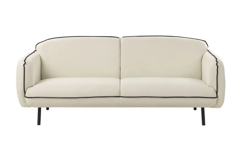 Balint Sofa 3-personers, Beige/Sort