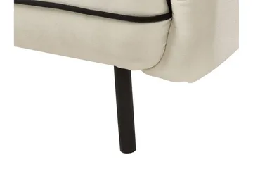 Balint Sofa 3-personers - Beige/Sort - Møbler - Sofaer - 3 personers sofa