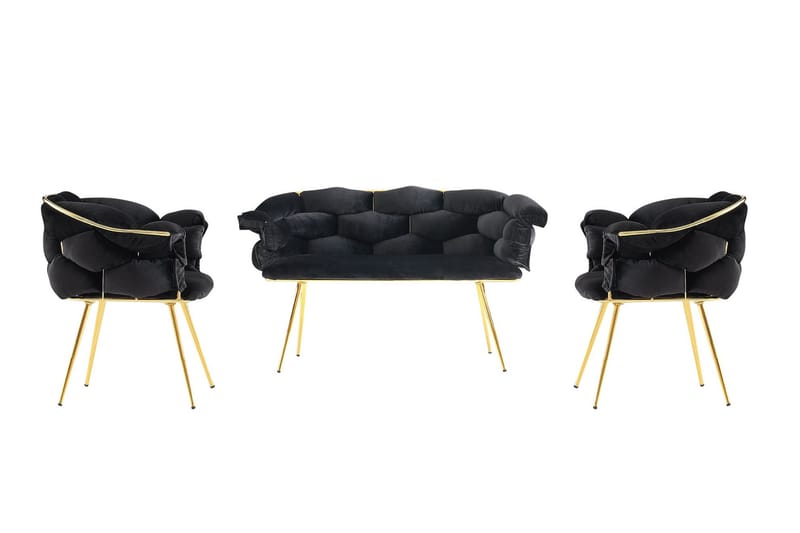 Balon Sofagruppe - Mørkegrå - Møbler - Sofaer - Sofagrupper