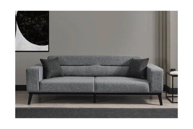 Banjo 4-personers Sovesofa, Lysegrå