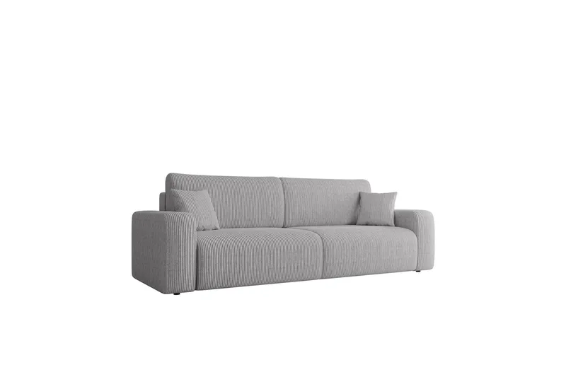 Barile Sofa 3-seter, Grå
