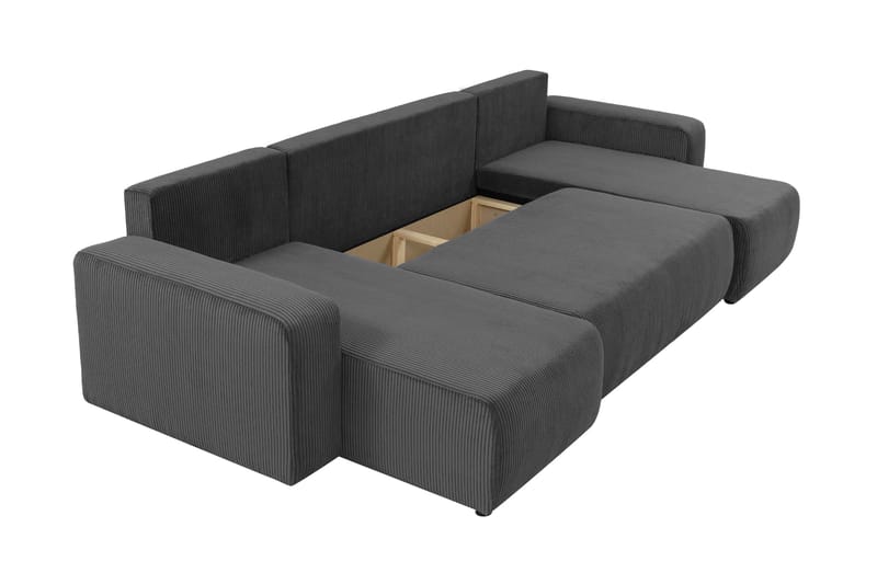 Barile Sofa Dobbeltdivan 4-personers - Blå - Møbler - Sofaer - U Sofa