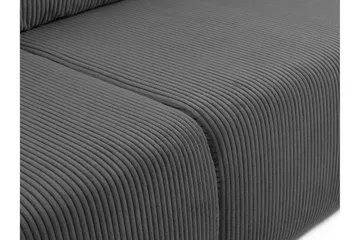 Barile Sovesofa 3-personers i Plys - Hvid - Møbler - Sofaer - Sovesofaer