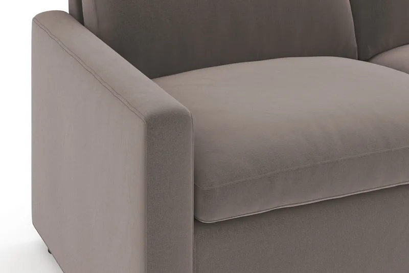 Barsele Hjørnesofa med Elektrisk Recliner 5-personers - Brun - Møbler - Sofaer - Recliner sofaer