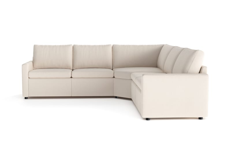 Barsele Hjørnesofa med Recliner 5-personers - Beige - Møbler - Sofaer - Recliner sofaer
