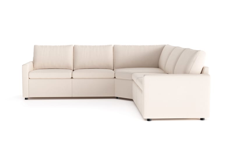 Barsele Hjørnesofa med Recliner 5-personers - Beige - Møbler - Sofaer - Recliner sofaer
