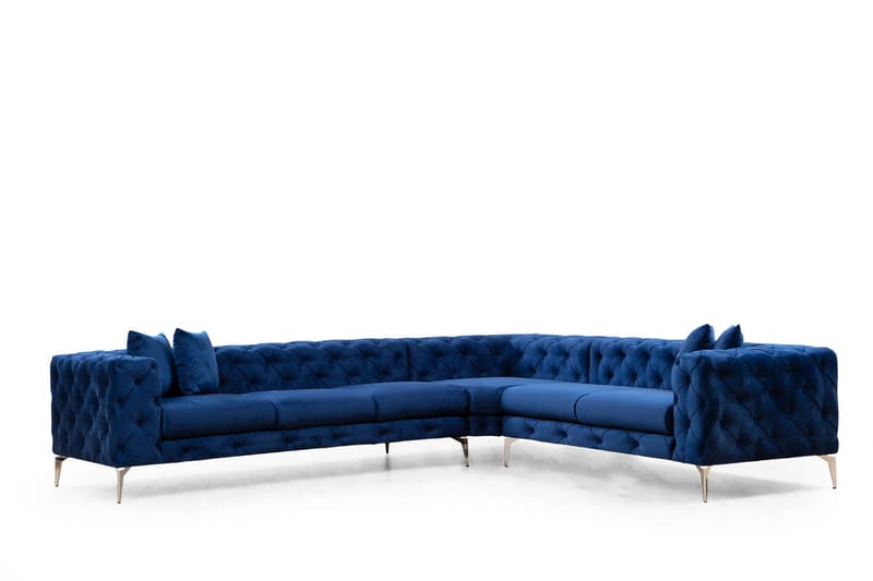 Beachport Hjørnesofa 6-sæders, Blå