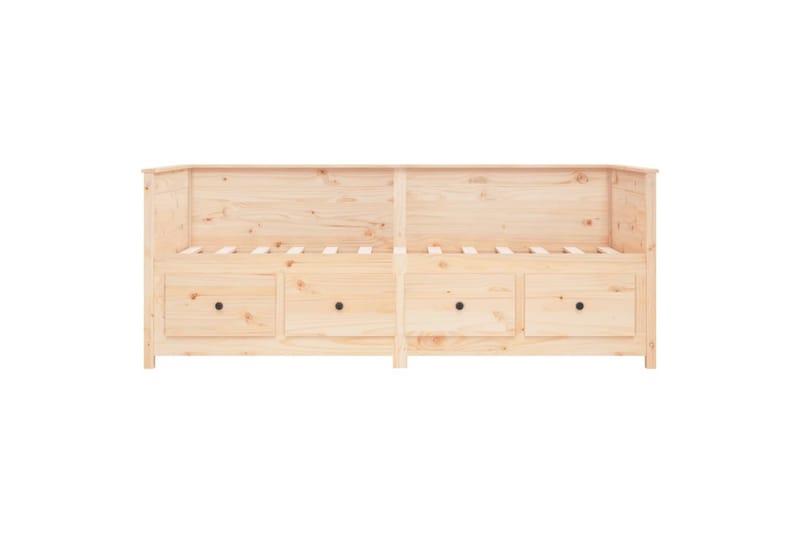 beBasic daybed 100x200 cm massivt fyrretræ - Brun - Møbler - Sofaer - Daybed
