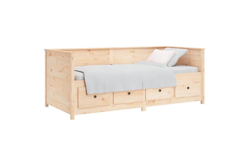 beBasic daybed 100x200 cm massivt fyrretræ - Brun - Møbler - Sofaer - Daybed