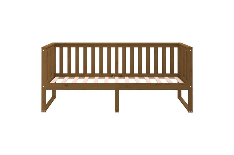 beBasic daybed 100x200 cm massivt fyrretræ gyldenbrun - Brun - Møbler - Sofaer - Daybed