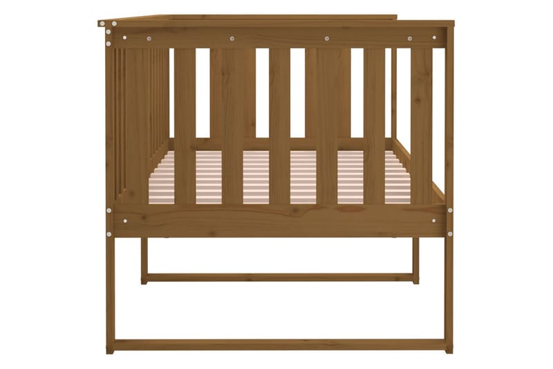 beBasic daybed 100x200 cm massivt fyrretræ gyldenbrun - Brun - Møbler - Sofaer - Daybed