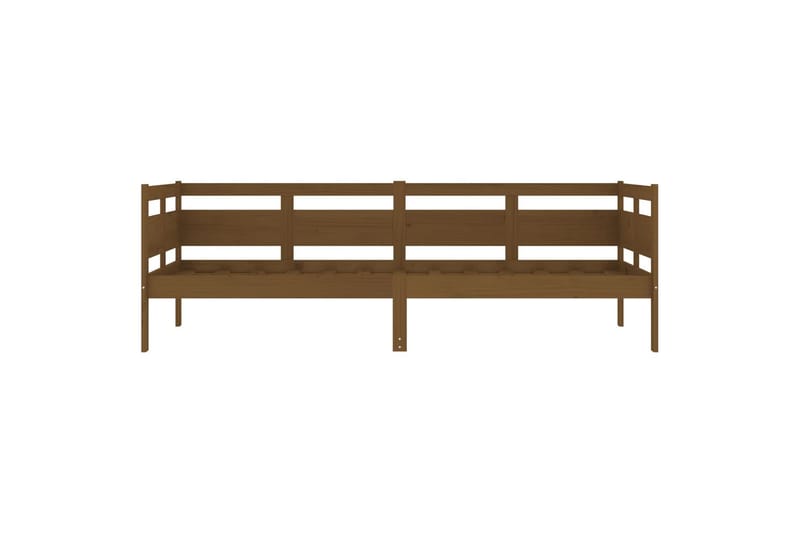 beBasic daybed 2x(80x200) cm massivt fyrretræ gyldenbrun - Brun - Møbler - Sofaer - Daybed