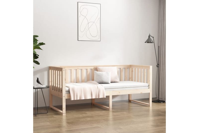 beBasic daybed 75x190 cm massivt fyrretræ - Brun - Møbler - Sofaer - Daybed