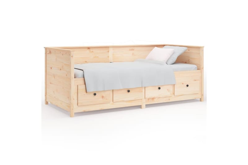 beBasic daybed 75x190 cm massivt fyrretræ - Brun - Møbler - Sofaer - Daybed