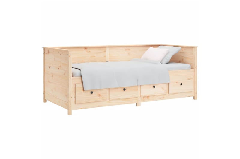 beBasic daybed 75x190 cm massivt fyrretræ - Brun - Møbler - Sofaer - Daybed
