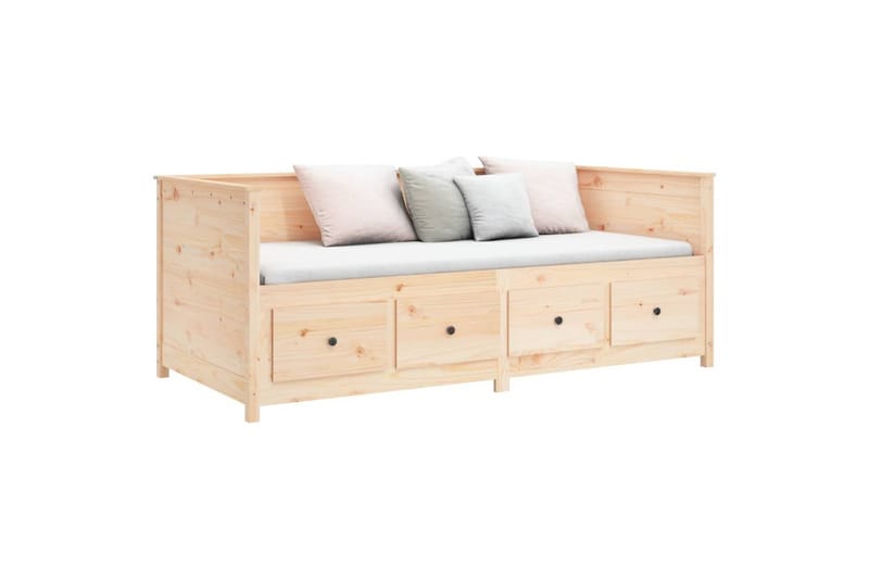 beBasic daybed 75x190 cm massivt fyrretræ - Brun - Møbler - Sofaer - Daybed