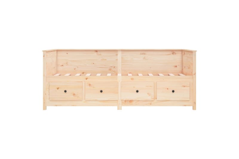 beBasic daybed 75x190 cm massivt fyrretræ - Brun - Møbler - Sofaer - Daybed