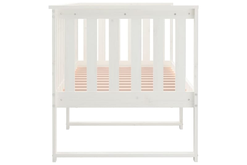 beBasic daybed 75x190 cm massivt fyrretræ hvid - Hvid - Møbler - Sofaer - Daybed