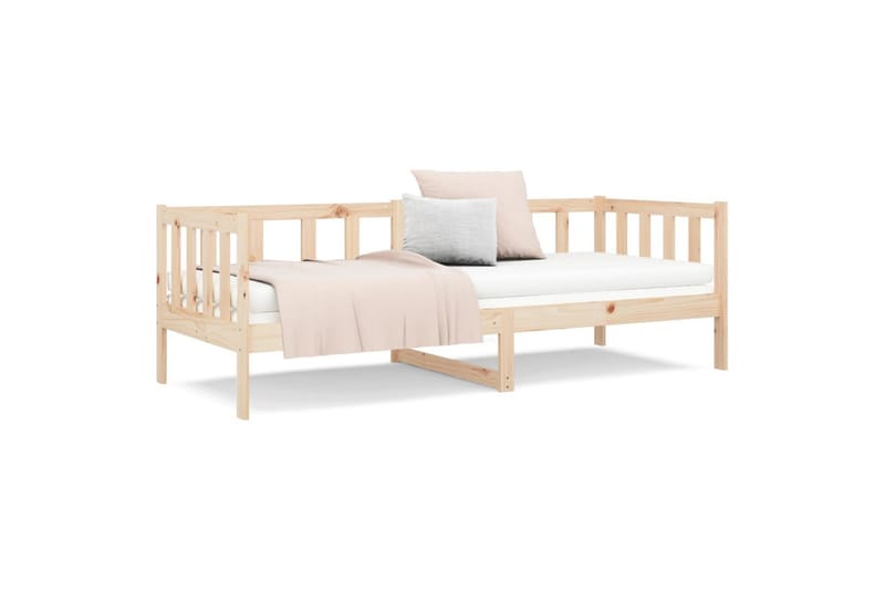 beBasic daybed 80x200 cm massivt fyrretræ - Brun - Daybed