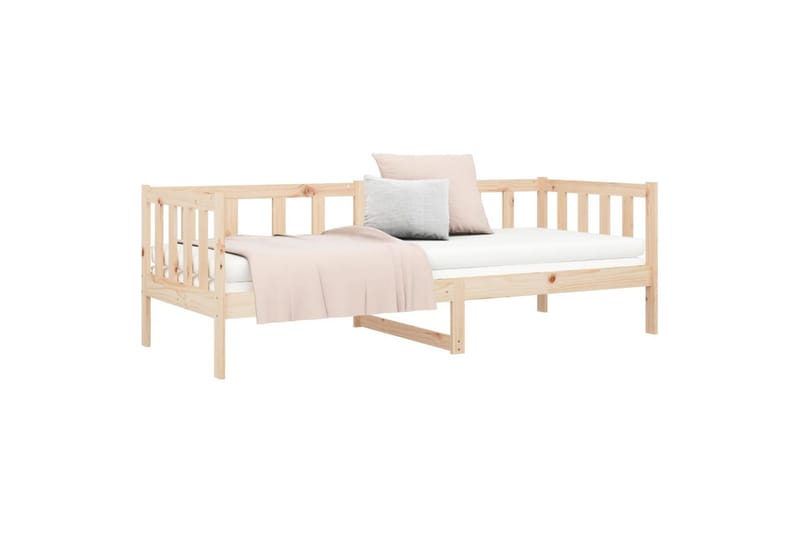 beBasic daybed 80x200 cm massivt fyrretræ - Brun - Daybed