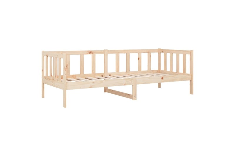 beBasic daybed 80x200 cm massivt fyrretræ - Brun - Daybed