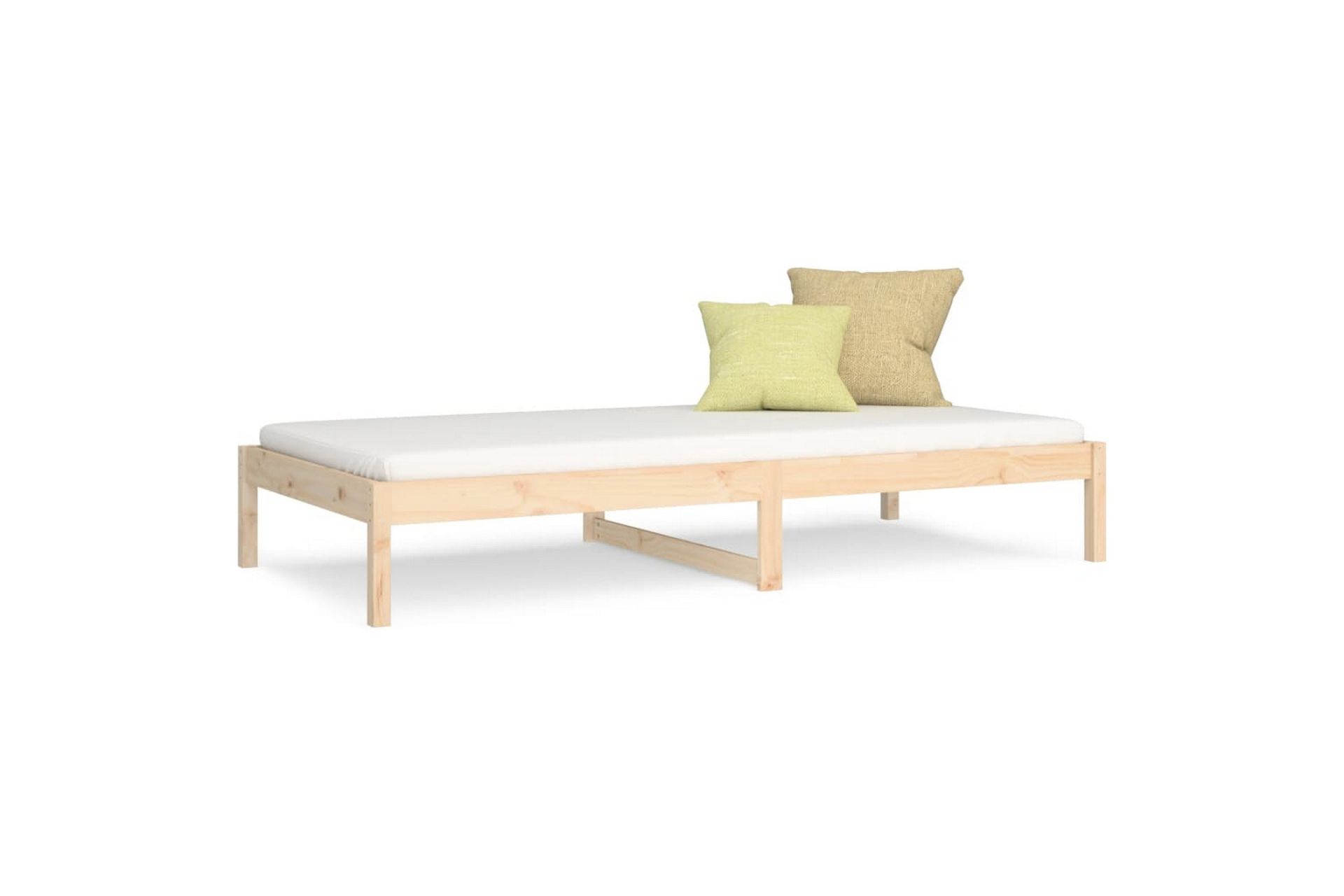 beBasic daybed 80x200 cm massivt fyrretræ - Brun - Møbler - Sofaer - Daybed