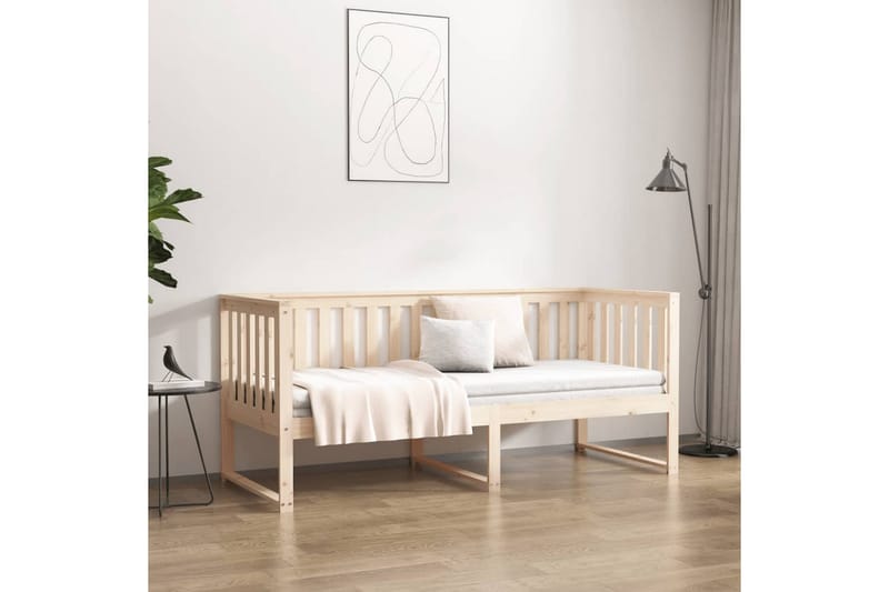 beBasic daybed 80x200 cm massivt fyrretræ - Brun - Møbler - Sofaer - Daybed