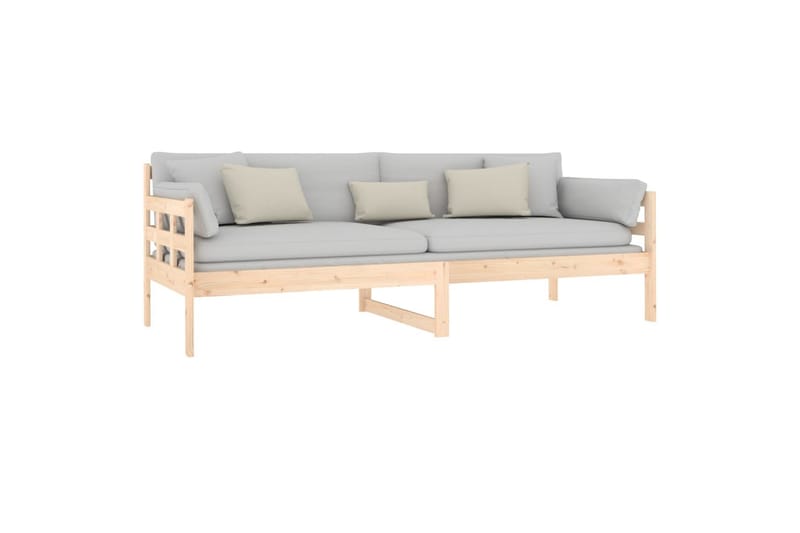 beBasic daybed 80x200 cm massivt fyrretræ - Brun - Daybed